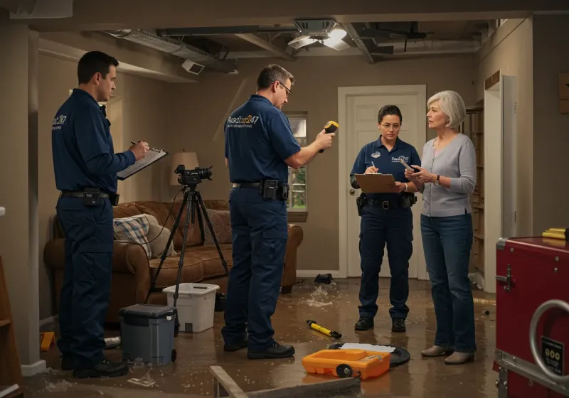 Water Damage Assessment and Insurance Documentation process in Plum Grove, TX