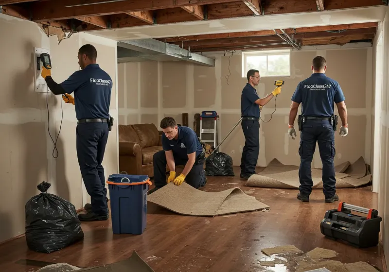 Flood DamageMaterial Assessment and Debris Removal process in Plum Grove, TX