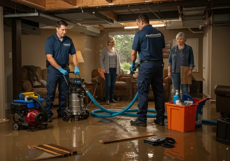 Basement Water Extraction and Removal Techniques process in Plum Grove, TX